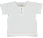 T-shirt junior katoen wit maat 62