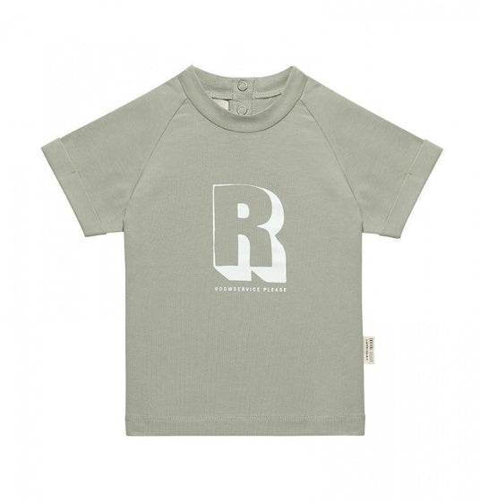 Little indians T-shirt Roomservice jongens katoen groen mt 134