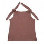 tanktop Burlwood meisjes katoen roze maat 92