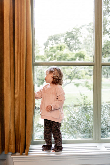 trui Hotel Life meisjes katoen roze maat 8 jaar