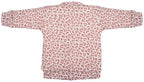 vest Leopard meisjes katoen roze/wit maat 80