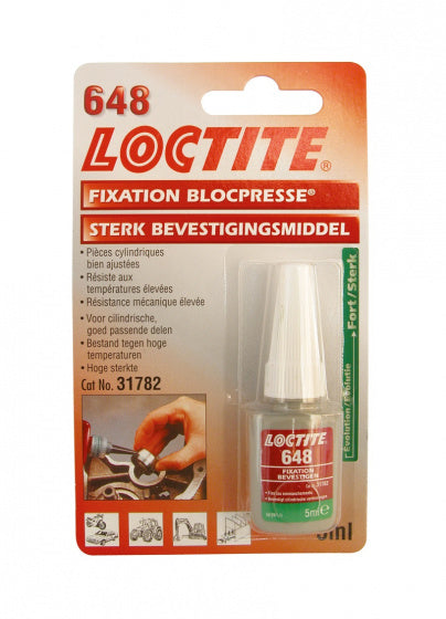 Loctite 232668 borgmiddel hoge sterkte - 5 ml - groen
