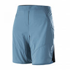fietsbroek Aero dames polyamide blauw maat 40