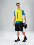 fietsbroek Comfort CSL heren polyamide/elastaan zwart maat 4XL