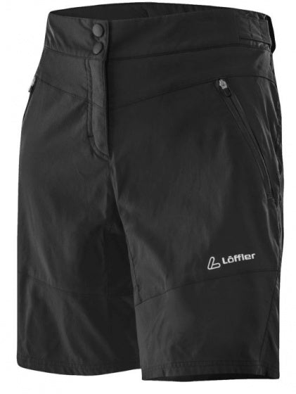 fietsbroek Evo CSL dames polyamide/nylon zwart maat 36