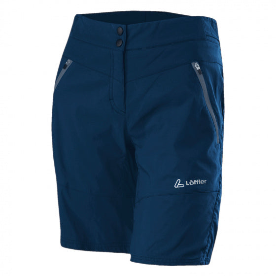 fietsbroek Evo dames nylon/elastaan donkerblauw maat XXL