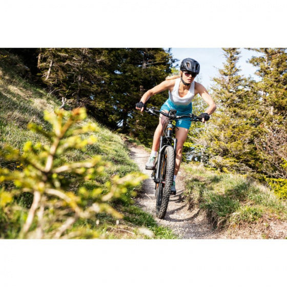 fietsbroek kort Aero nylon dames zwart maat 42
