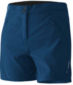 fietsbroek kort Aero nylon dames donkerblauw maat 36