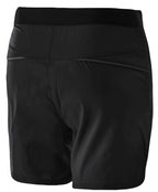 fietsbroek kort Aero nylon dames zwart maat 36