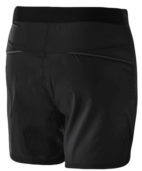 fietsbroek kort Aero nylon dames zwart maat 40
