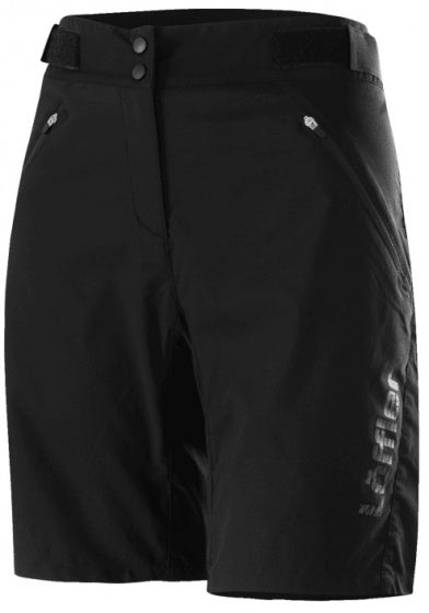 fietsbroek Swift CSL dames polyamide zwart maat 34