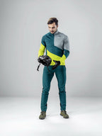 fietsjack Trace heren polyester lichtgroen maat 58