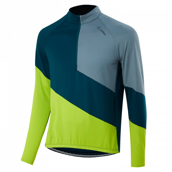 fietsjack Trace heren polyester lichtgroen maat 60