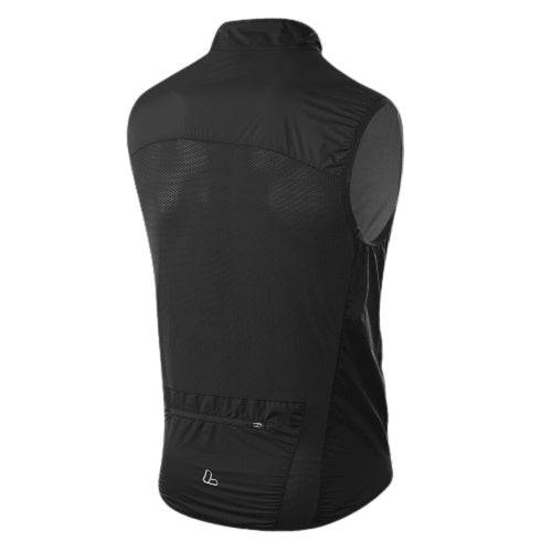 fietsjack WPM Pocket heren polyamide/nylon zwart maat 46