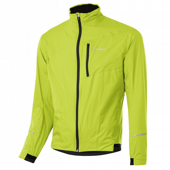 fietsjas Active heren polyamide lichtgroen maat XL