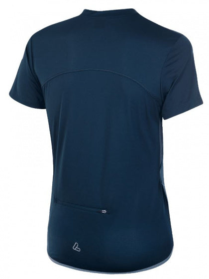 fietsshirt Alpha 3.0 dames polyester navy maat 48