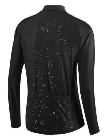 fietsshirt Dirt dames polyester zwart maat 36