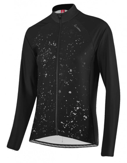 fietsshirt Dirt dames polyester zwart maat 36