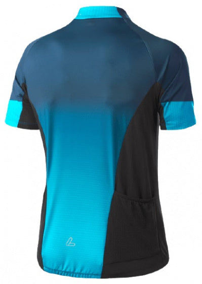 fietsshirt FZ Messenger heren polyester blauw maat 48