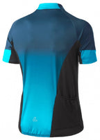 fietsshirt FZ Messenger heren polyester blauw maat 48