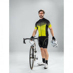 fietsshirt FZ Peaks heren polyester lichtgroen maat XS