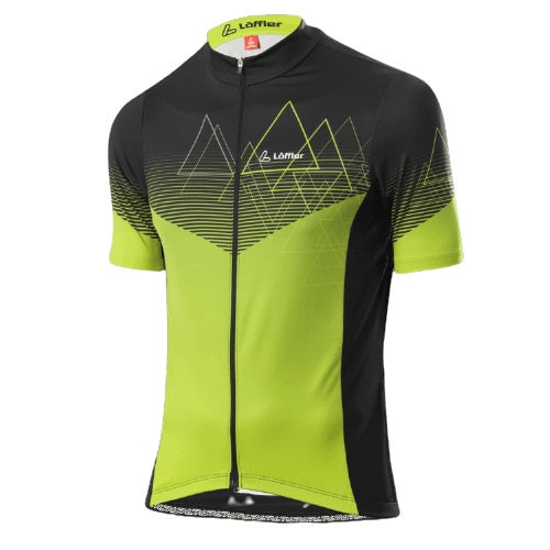 fietsshirt FZ Peaks heren polyester lichtgroen maat S