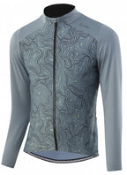 fietsshirt Hotbond RF heren polyester grijs maat 50