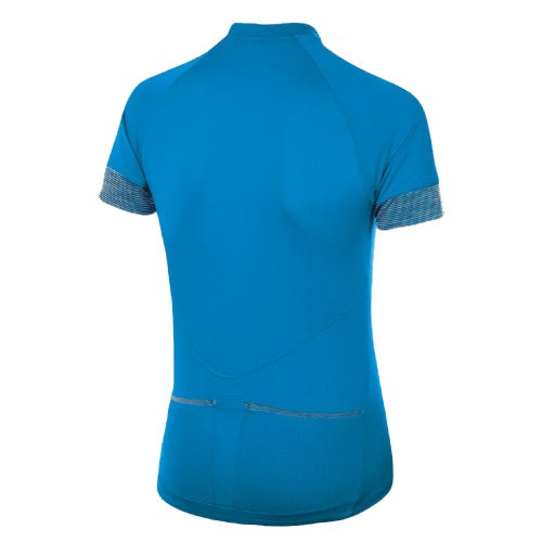 fietsshirt HZ Pure dames polyester blauw maat 36