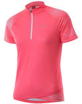 fietsshirt Rise 3.0 dames polyester roze maat 42