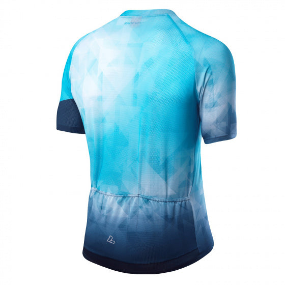 fietsshirt Jersey FZ Aero polyester blauw maat 54