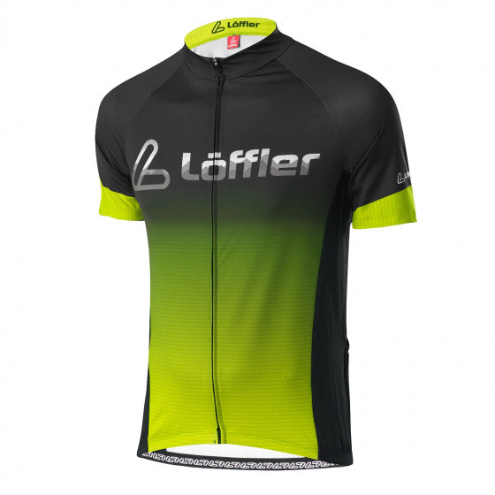 fietsshirt Jersey FZ messenger polyester groen maat 46