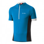 fietsshirt Jersey HZ Pure polyester blauw maat 52
