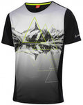 fietsshirt Peaks heren polyester zwart maat 60