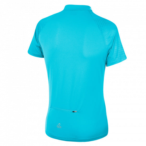 fietsshirt Rise 3.0 dames polyester lichtblauw mt 46