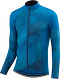 fietsshirt Shalerock heren polyester blauw maat 52