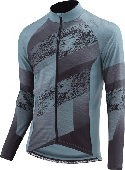 fietsshirt Shalerock heren polyester grijs maat 46