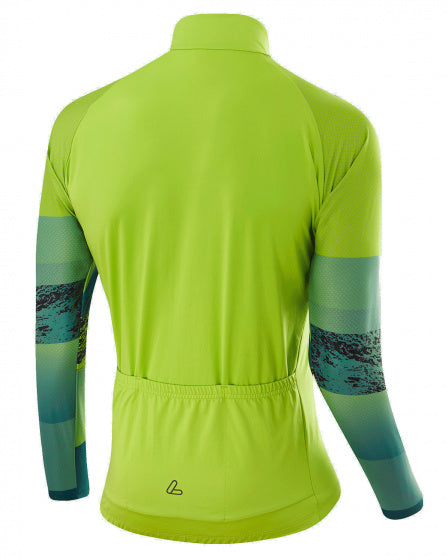 fietsshirt Shalerock heren polyester groen maat 46