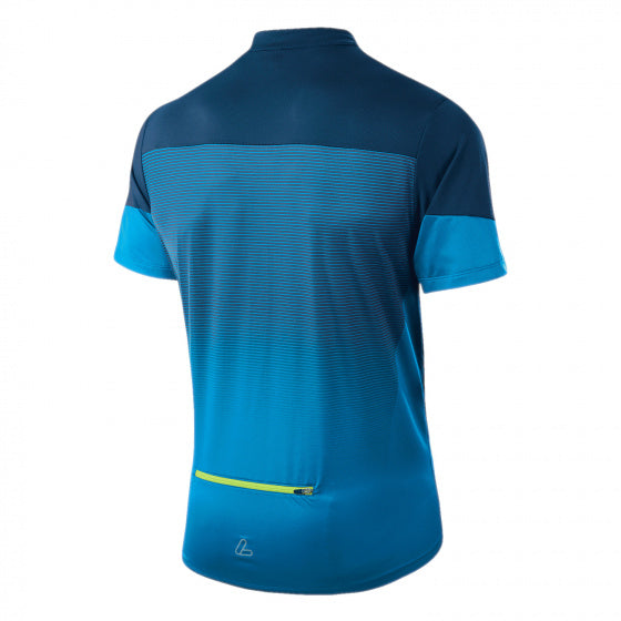 fietsshirt Stream heren polyester blauw maat S