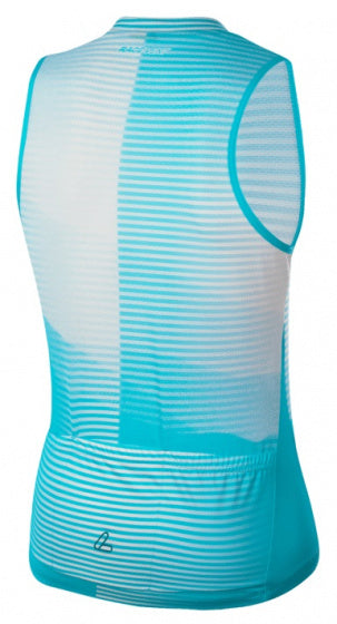 fietstop HZ Aero dames polyester blauw maat 38