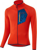 Löffler Outdoorvest heren polyester oranje blauw maat 46