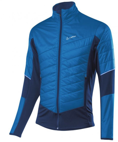 outdoorjas Hybrid heren polyester blauw maat 50