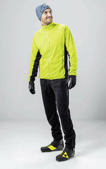 skibroek heren polyester/polyamide zwart maat 48