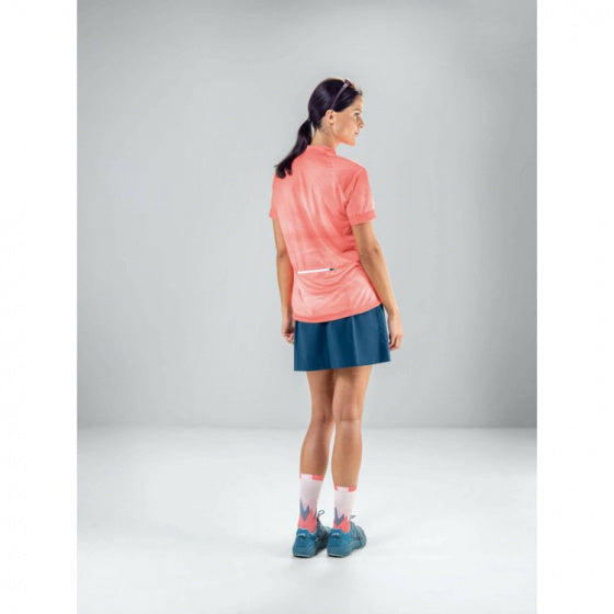 sportrok Assl dames polyamide donkerblauw maat 40