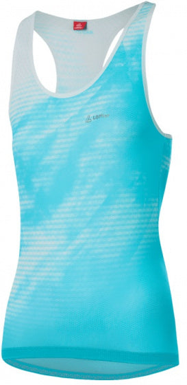 sporttop Aero dames polyester blauw maat 34