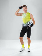 sporttop FZ Aero heren polyester lichtgroen maat 50