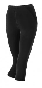 thermobroek Transtex 3/4 dames polypropyleen zwart mt 44/46