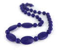 bijtketting Licorice 85 cm silicone navy