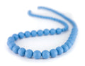 bijtketting Marshmellow 75/7 cm silicone blauw