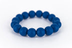 bijtketting Marshmellow 75/7 cm donkerblauw