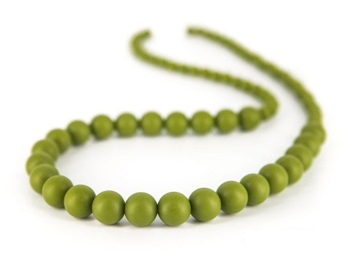bijtketting Marshmellow 75/7 cm silicone groen